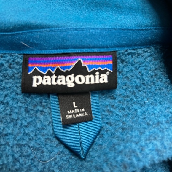 Patagonia Better Sweater XL Outdoor Hiking Gorpcore Larimar Blue - Picture 7 of 13